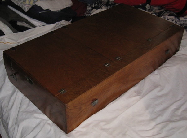 Restored Interior Box Top Angled Back View